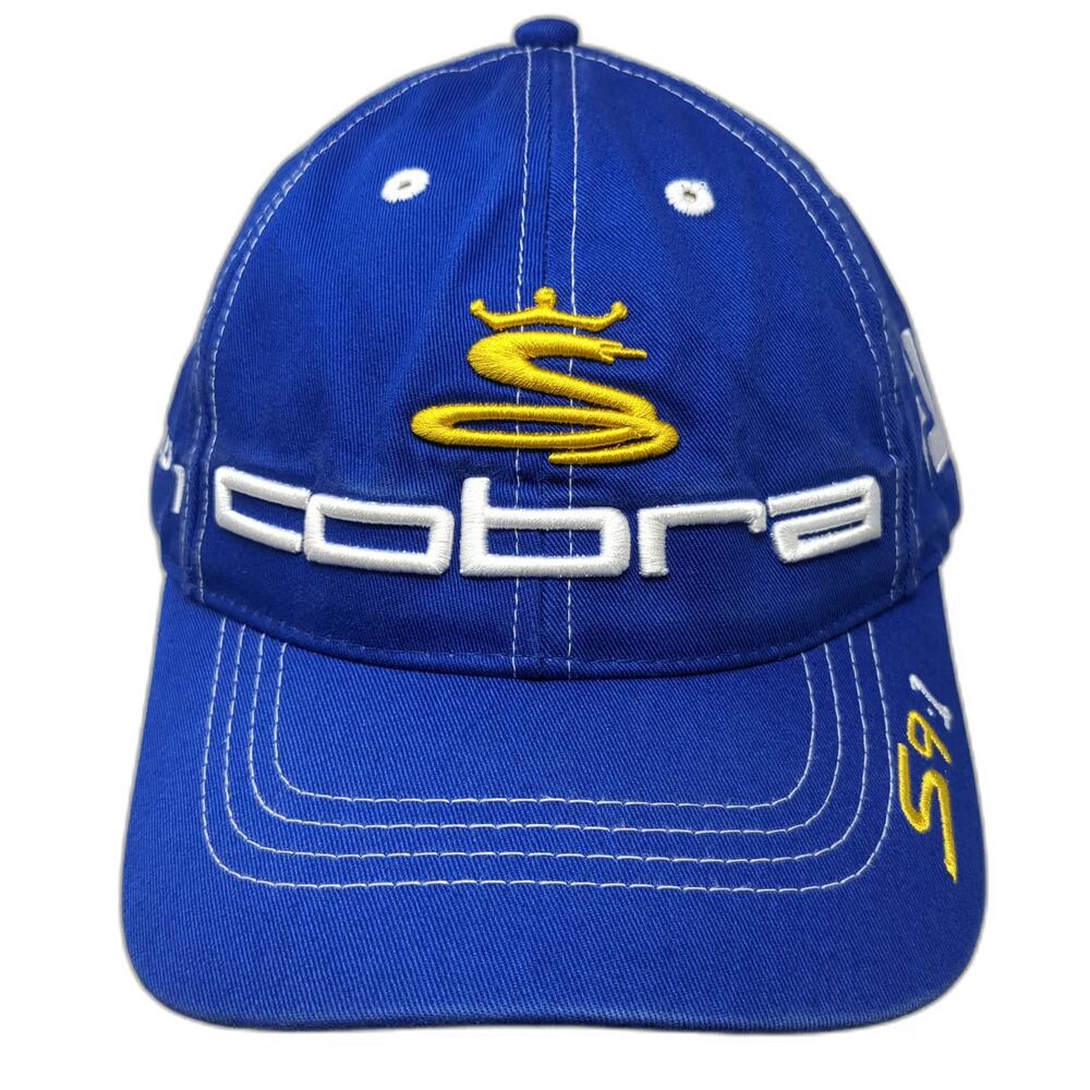 Cobra Baseball Cap Blue OSFM Golf Hat FJ Pro V1 S9-1 Logo Embroidered Adjustable
